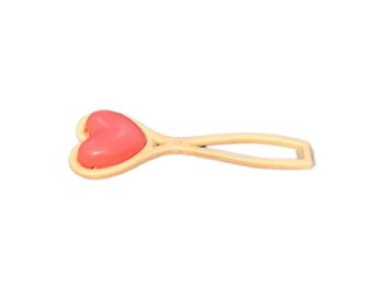 Vintage Cabbage Patch Kids Heart-Shaped Rattle Accessory